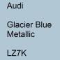 Preview: Audi, Glacier Blue Metallic, LZ7K.